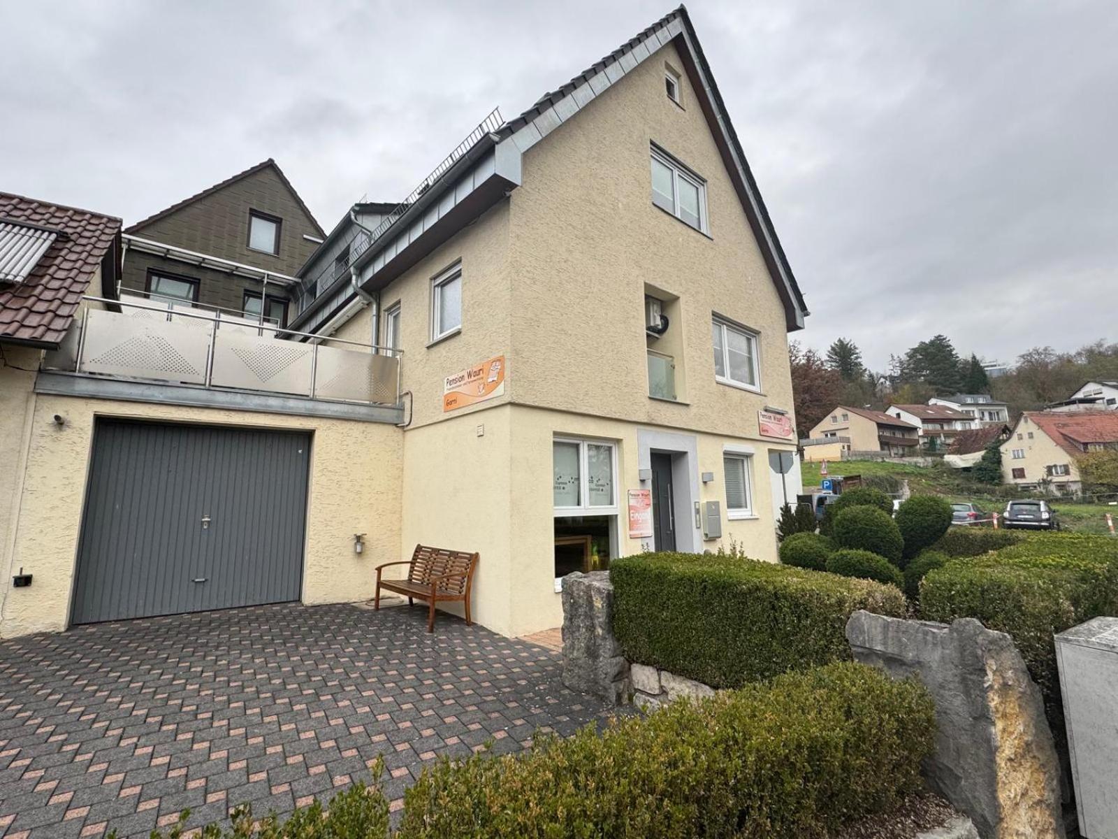 Ferienwohnung "Schwaebische Alb" , Pension Wauri Waldenbuch Eksteriør billede
